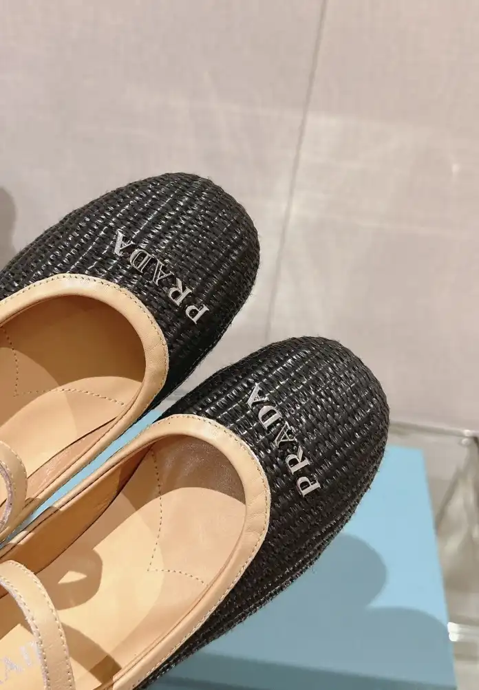 hype Prada flat shoes