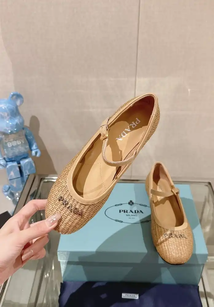 hype Prada flat shoes