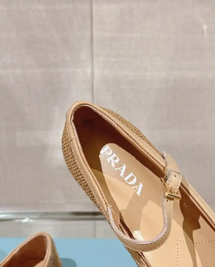 hype Prada flat shoes