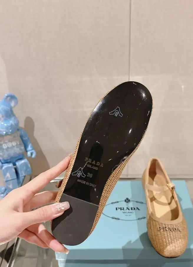 hype Prada flat shoes