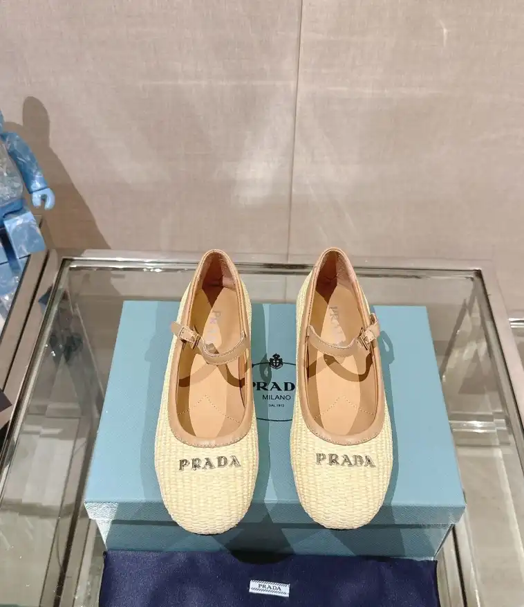 hype Prada flat shoes