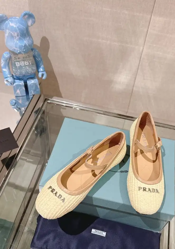 hype Prada flat shoes