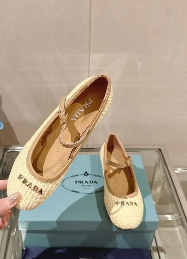 hype Prada flat shoes