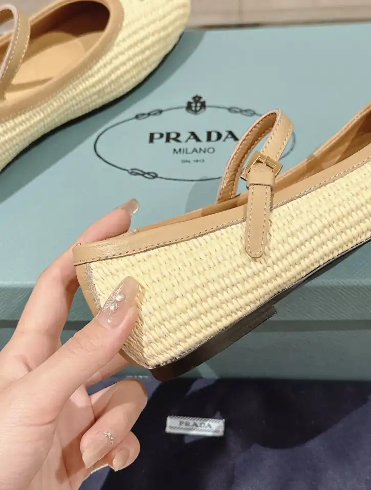 hype Prada flat shoes