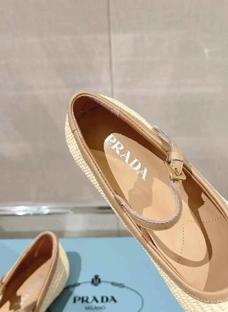 hype Prada flat shoes