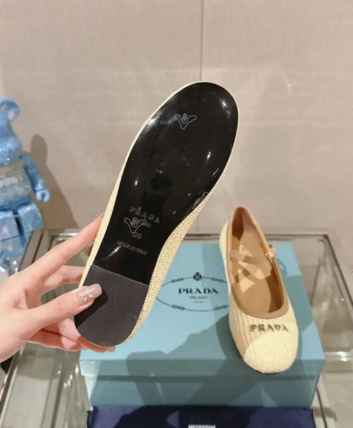 hype Prada flat shoes