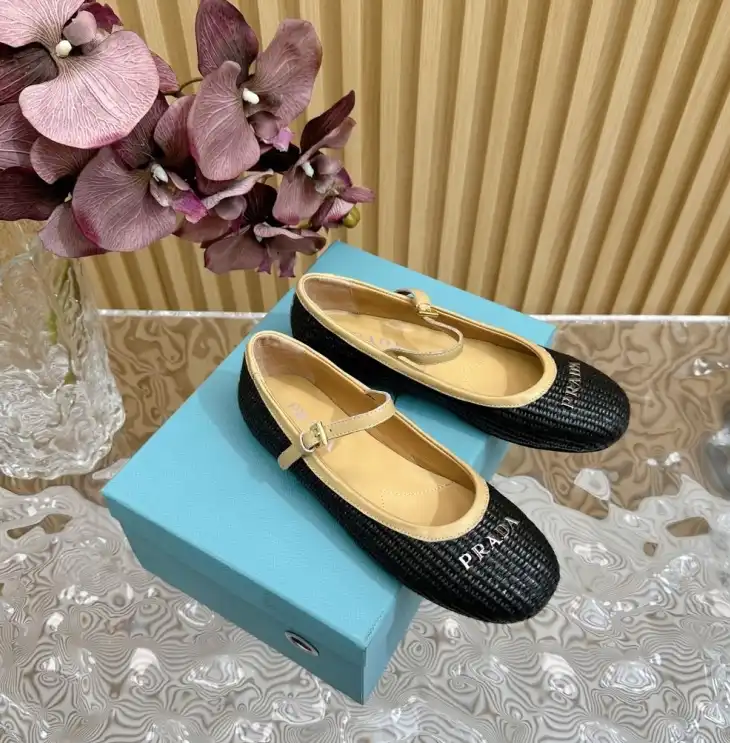 hype Prada flat shoes