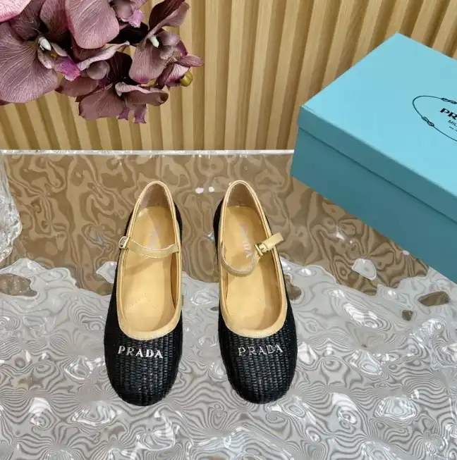 hype Prada flat shoes