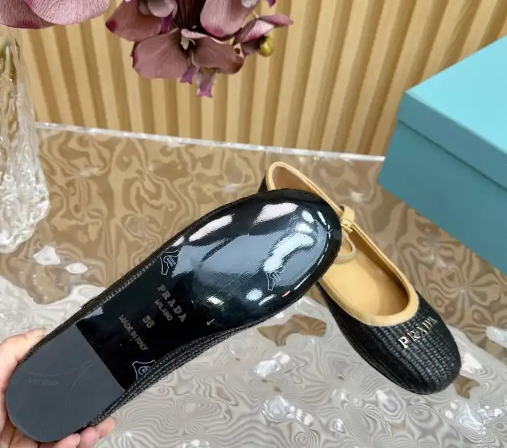 hype Prada flat shoes