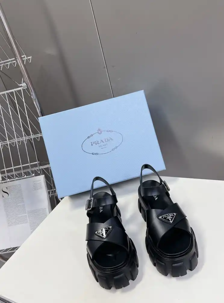 hype Prada Sandals