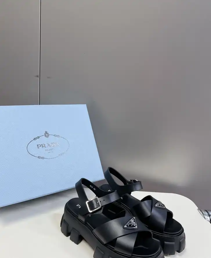 hype Prada Sandals