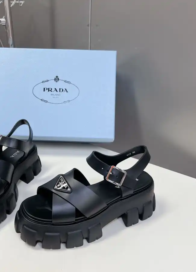 hype Prada Sandals