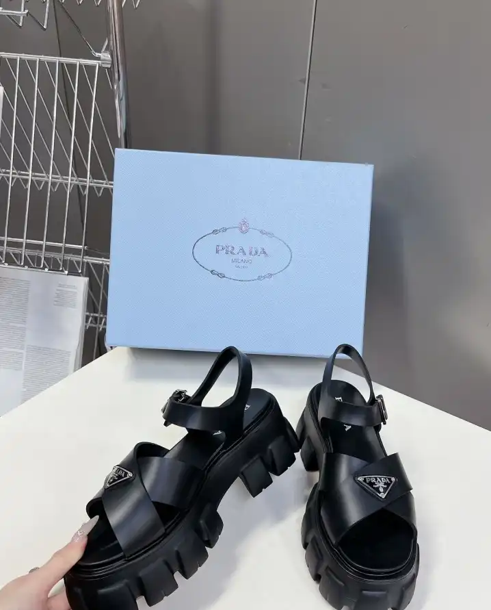 hype Prada Sandals