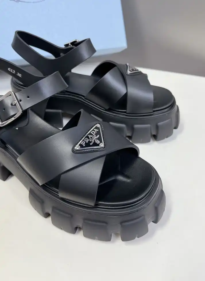 hype Prada Sandals