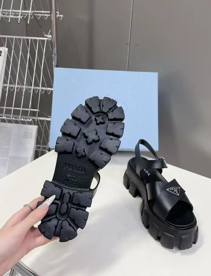 hype Prada Sandals