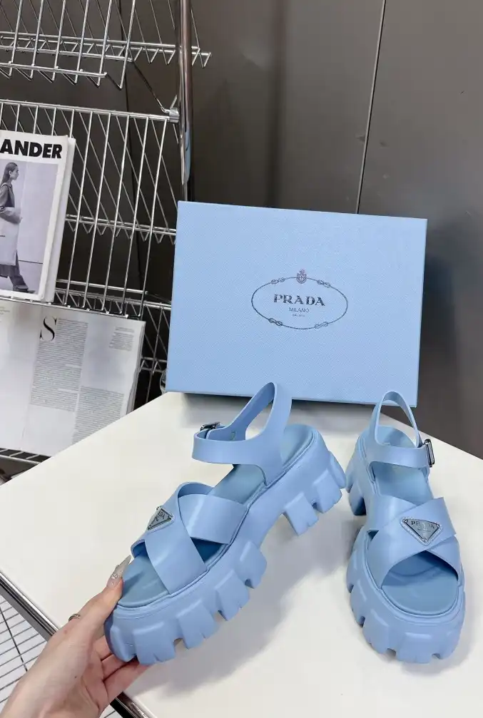 hype Prada Sandals