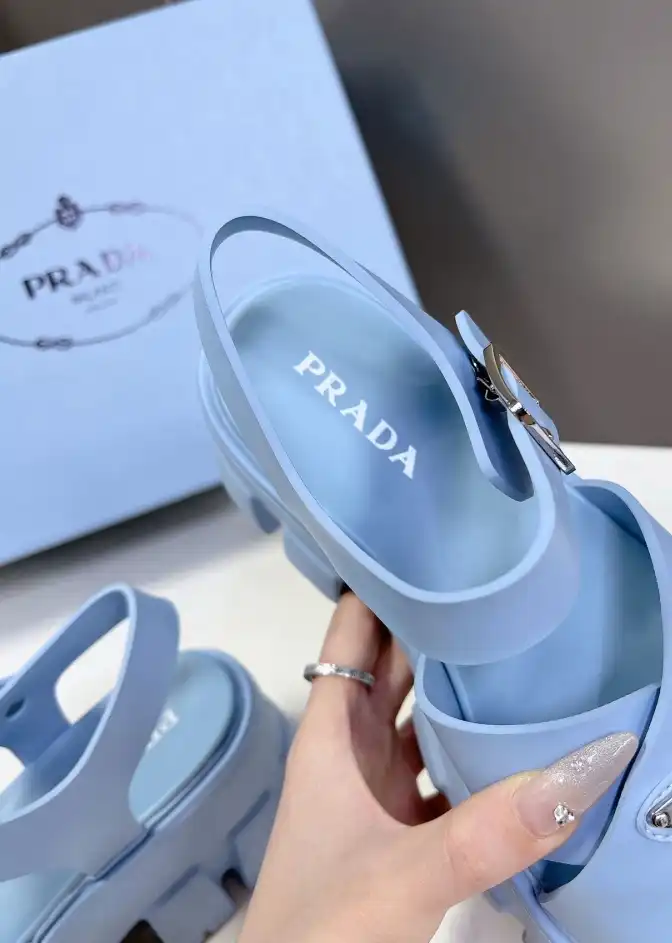 hype Prada Sandals