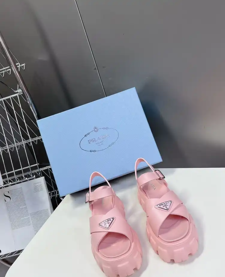 hype Prada Sandals