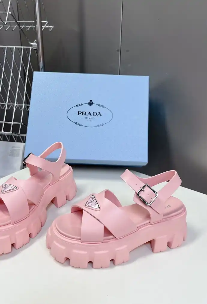 hype Prada Sandals