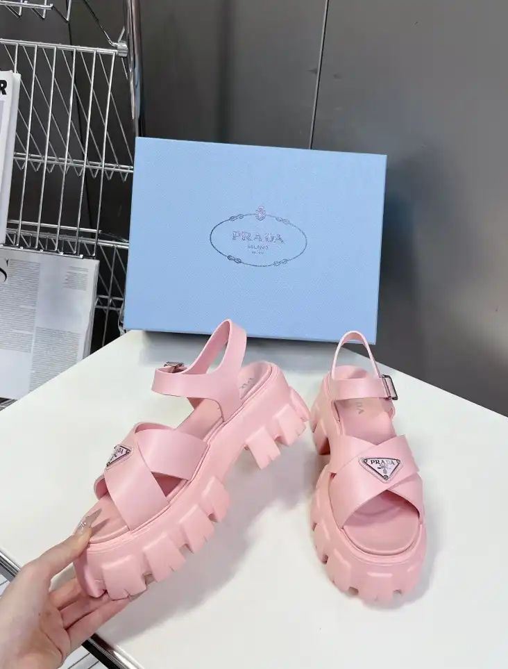 hype Prada Sandals