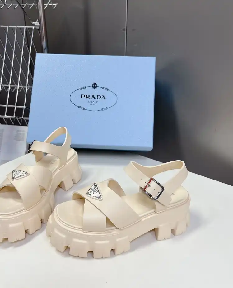 hype Prada Sandals