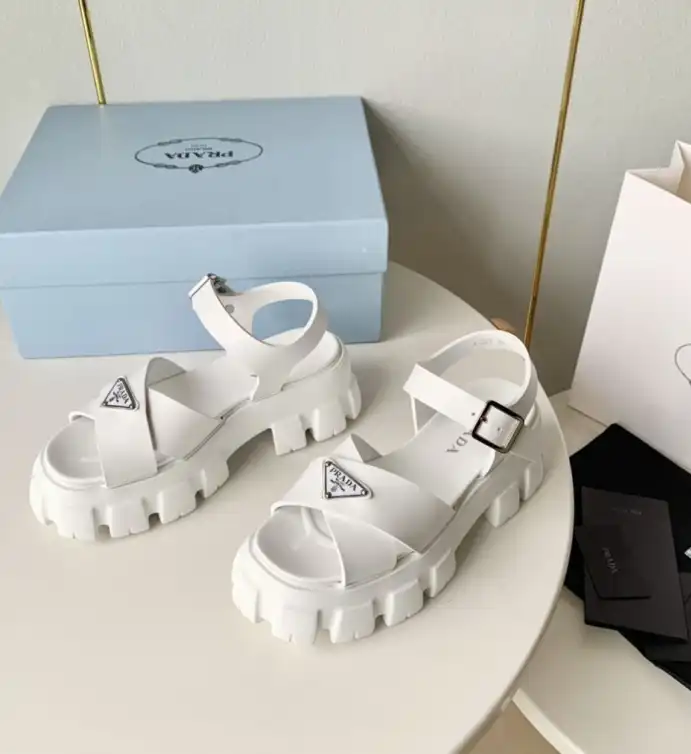 hype Prada Sandals