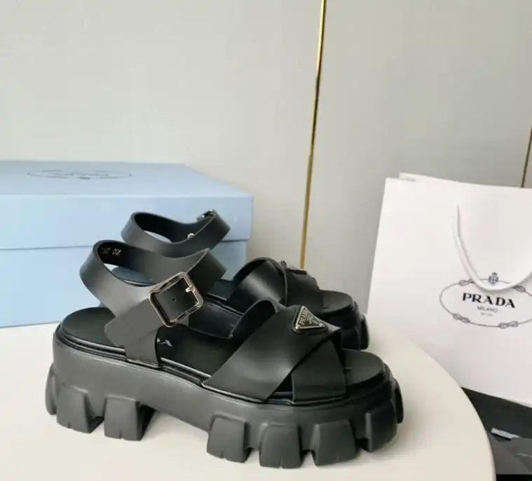 hype Prada Sandals