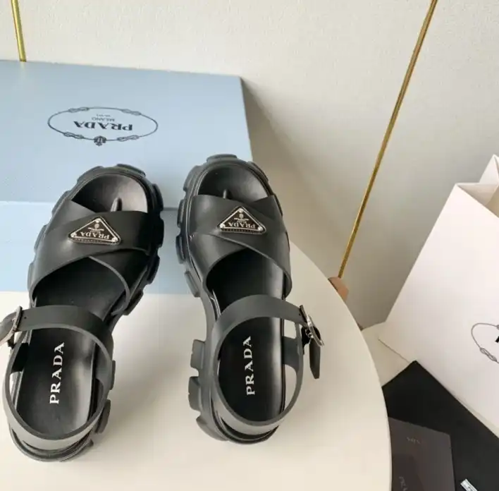 hype Prada Sandals