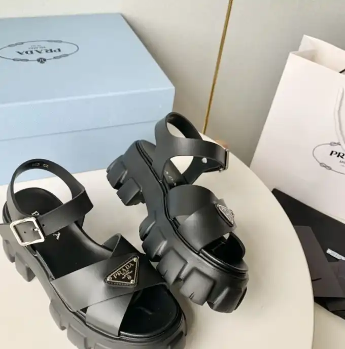 hype Prada Sandals