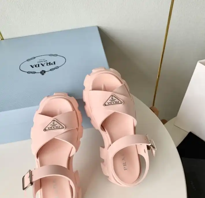 hype Prada Sandals