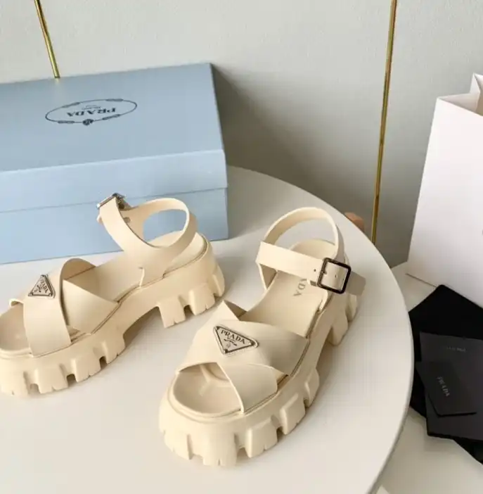 hype Prada Sandals