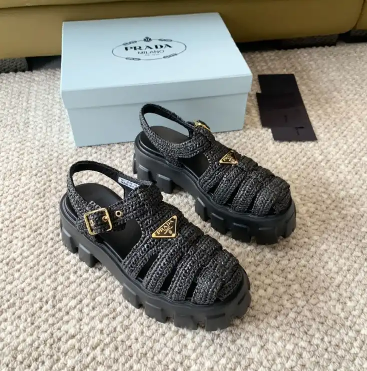 hype Prada Sandals