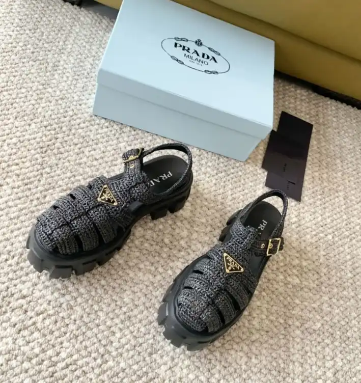 hype Prada Sandals