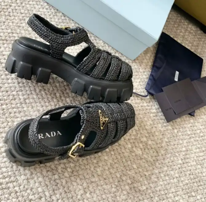 hype Prada Sandals