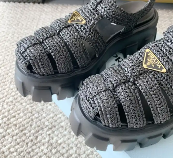 hype Prada Sandals