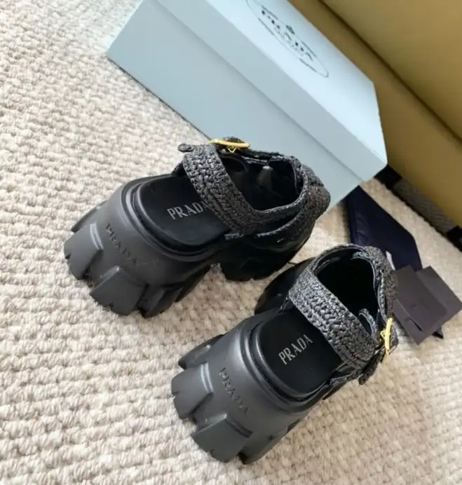 hype Prada Sandals