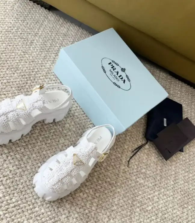 hype Prada Sandals