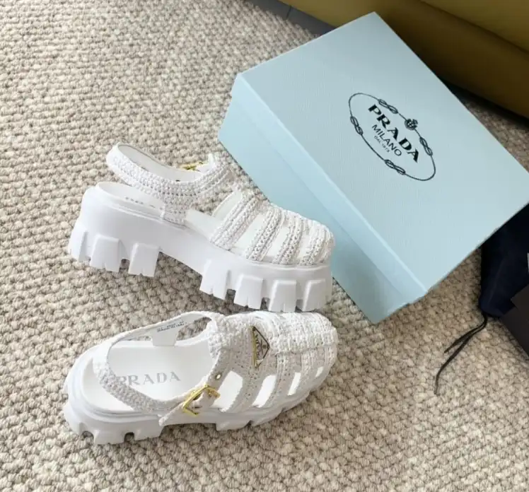 hype Prada Sandals