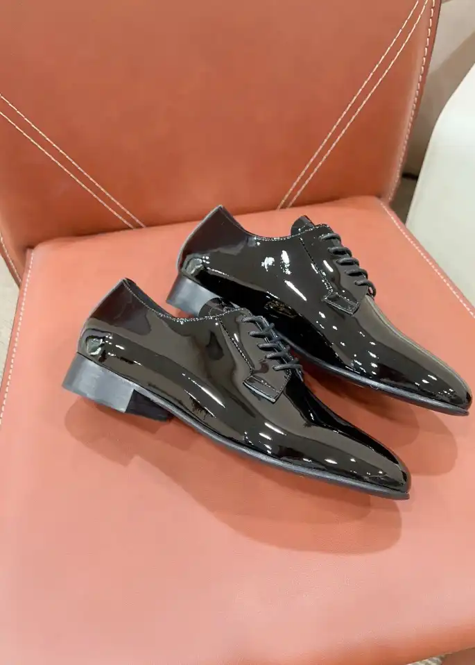 hype Prada Leather Shoes