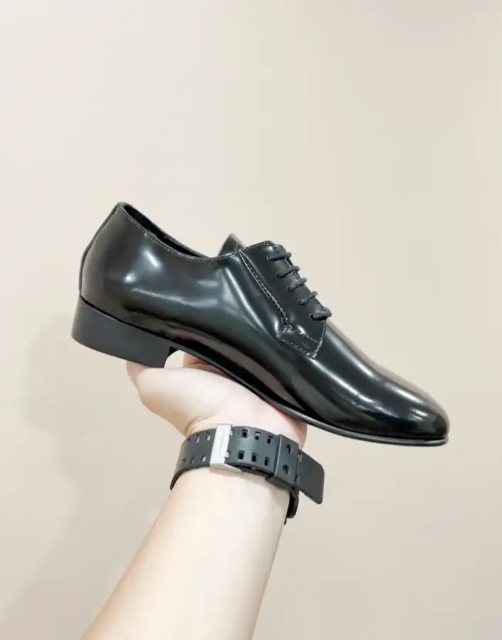 hype Prada Leather Shoes