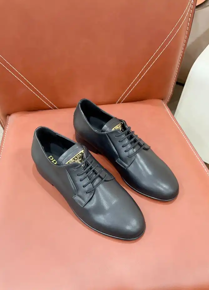 hype Prada Leather Shoes