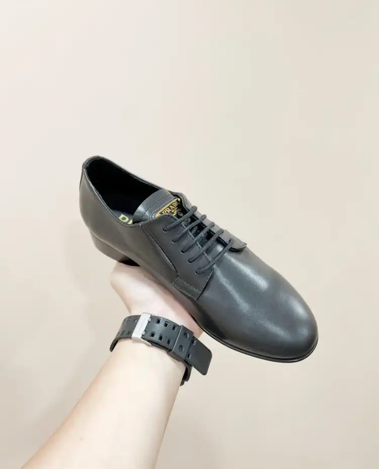 hype Prada Leather Shoes