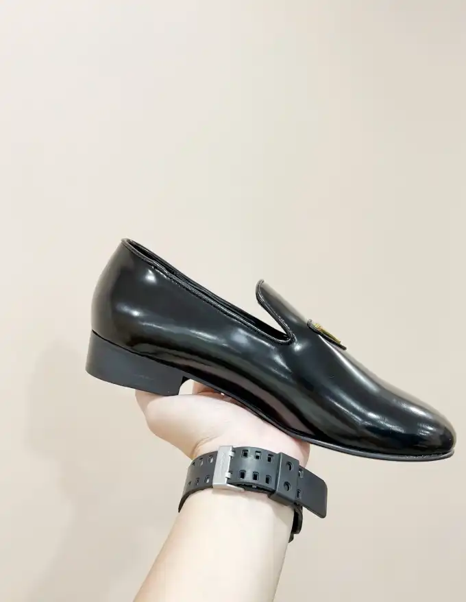 hype Prada Leather Shoes