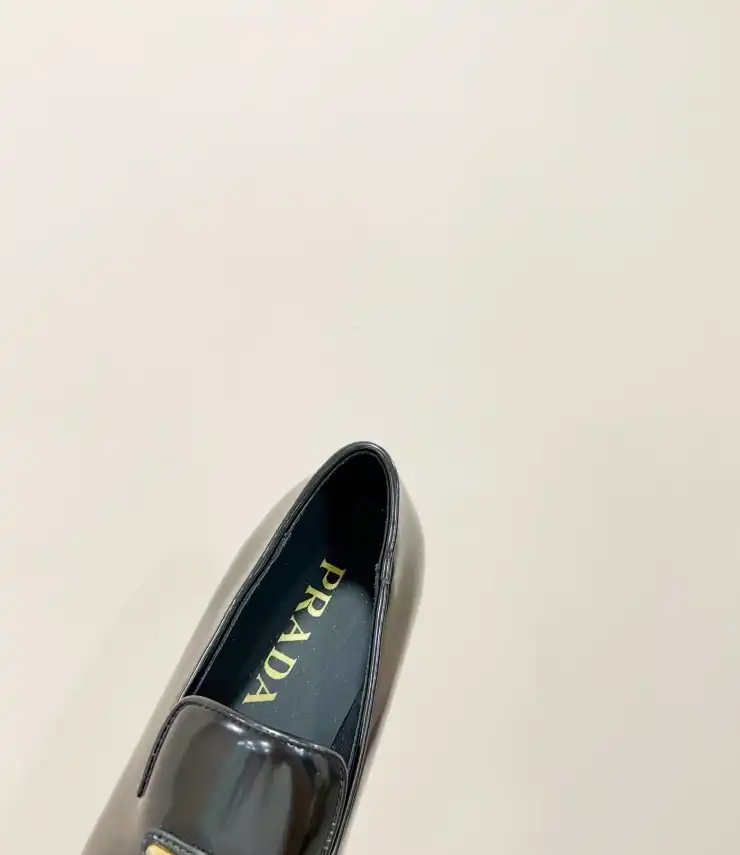 hype Prada Leather Shoes