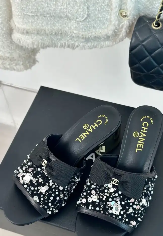 hype Chanel Slippers