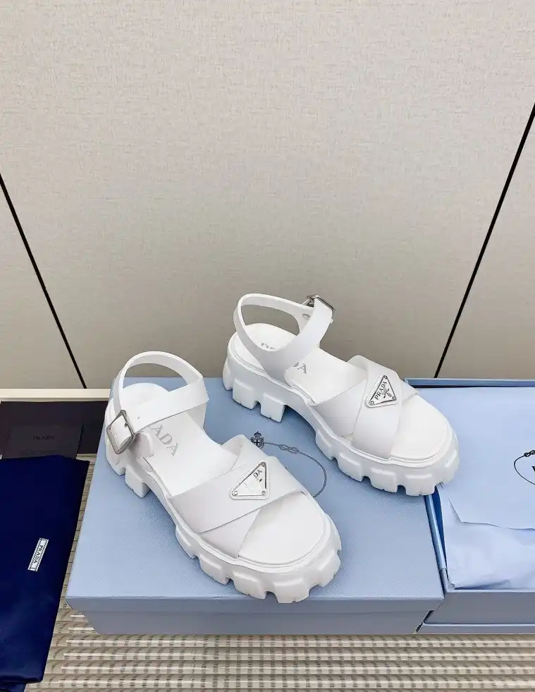 hype Prada Sandals