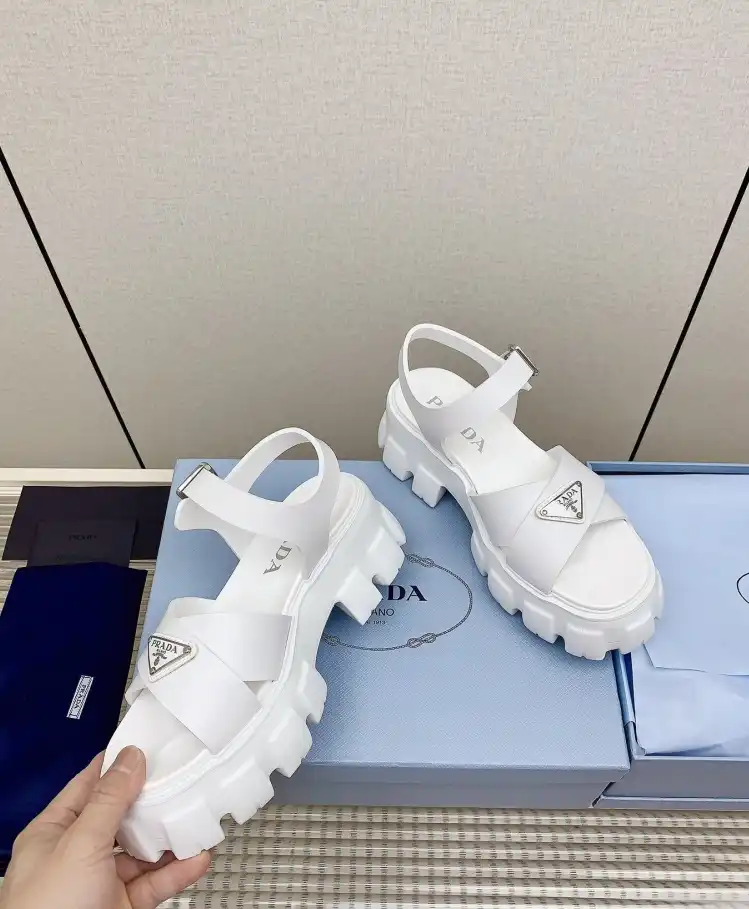 hype Prada Sandals