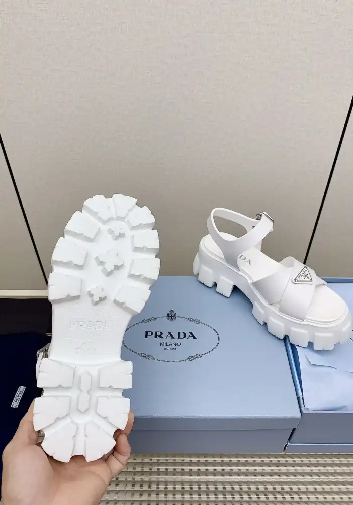 hype Prada Sandals