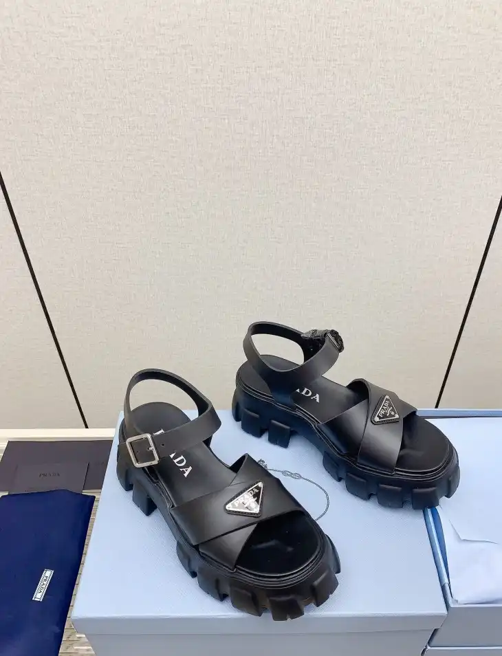 hype Prada Sandals