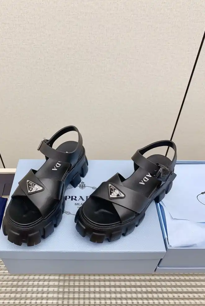 hype Prada Sandals